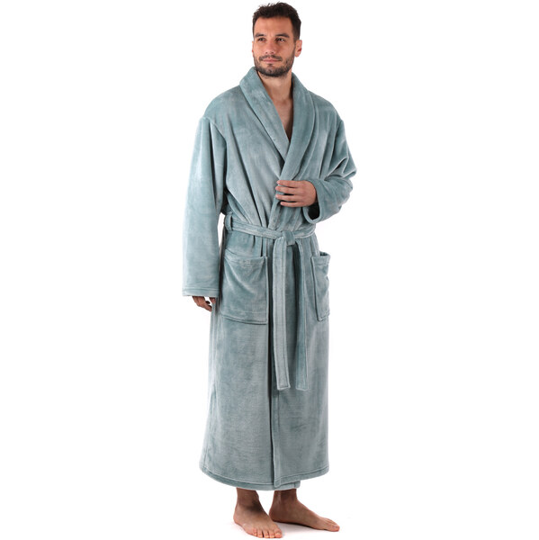 Vestis Pánsky šálový golier Siena Mineral Blue 66965281