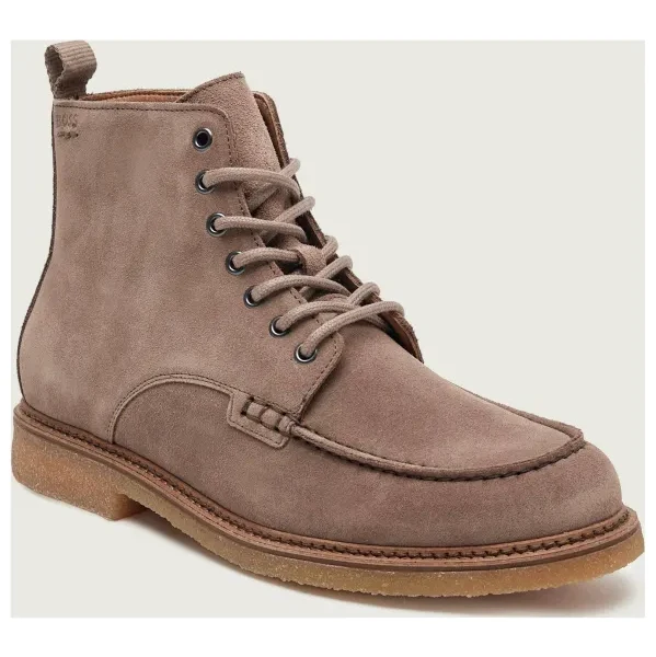 BOSS BLACK Vysoké topánky Kope_Halb_sdvm | semiš 66963487