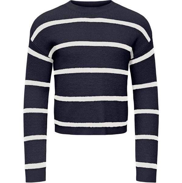 Only Mini Sveter KMGFRANCA tmavomodrá / biela 66966999