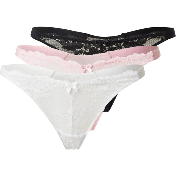 Boux Avenue Tangá čierna / biela 66967071