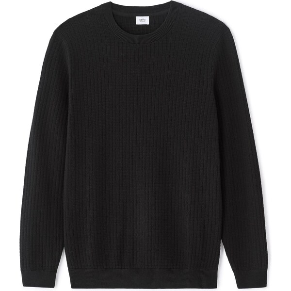 Celio Čierny unisex sveter 66971515