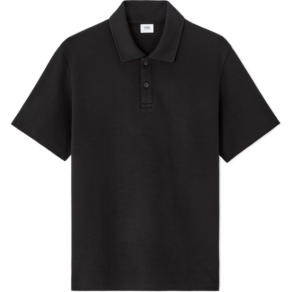 Čierne pánske polo tričko Celio 66971522