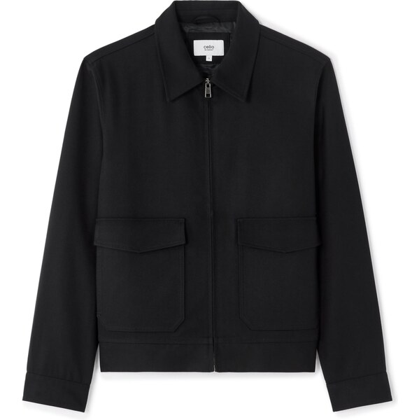 Celio Čierna unisex bunda 66971539