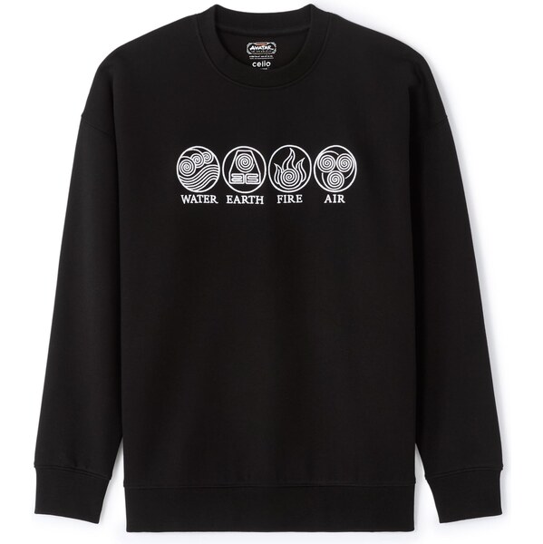 Čierna mikina Celio Avatar 66971702