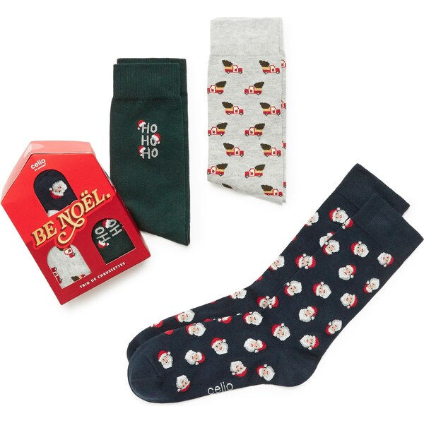 Vianočné ponožky Celio Santa Claus 66971698