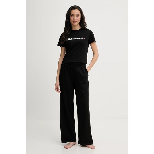 Bavlnené pyžamo Karl Lagerfeld IKON 66976434