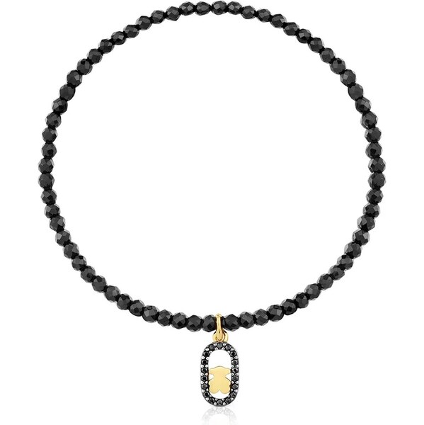 Pozlátený strieborný náramok Tous 66972776