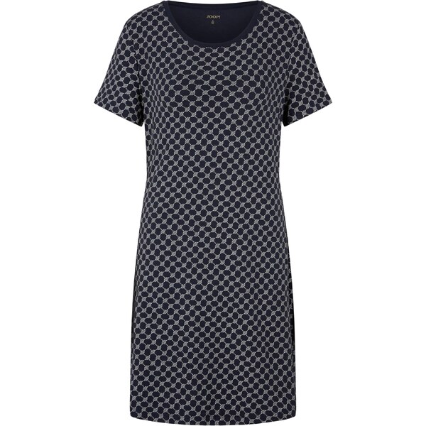 JOOP! Nočná košieľka tmavomodrá / biela 66858194