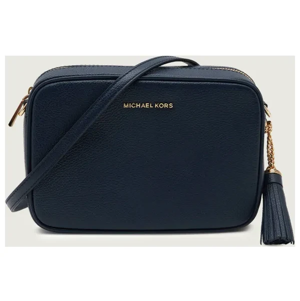Michael Kors Kožená crossbody kabelka Ginny 47673169