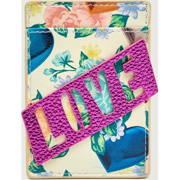 Kurt Geiger Kožené puzdro na karty 690- KENSINGTON LOVE-BONE 66974526