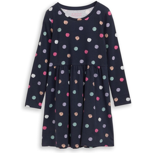 TOM TAILOR Šaty námornícka modrá / mätová / levanduľová / ružová 66976710