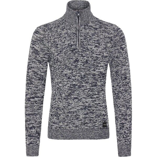 BLEND Sveter tmavomodrá / biela 66976767