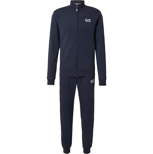 EA7 Emporio Armani Joggingová súprava námornícka modrá / biela 66976797