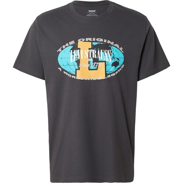 LEVIS Tričko nebesky modrá / žltá / antracitová / biela 66976823