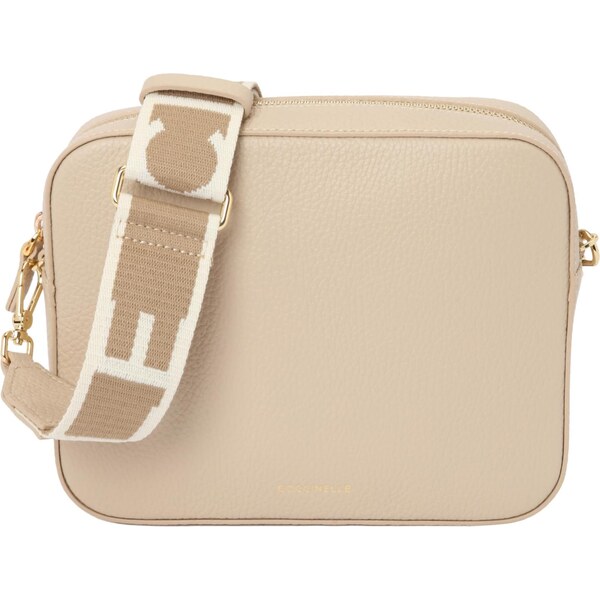 Coccinelle Taška cez rameno Tebe tmavošedá 66976851