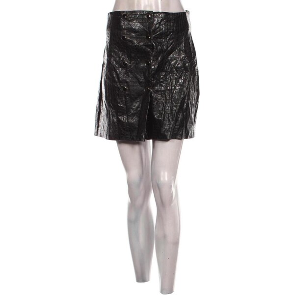 Kožená sukňa Zara 66977758