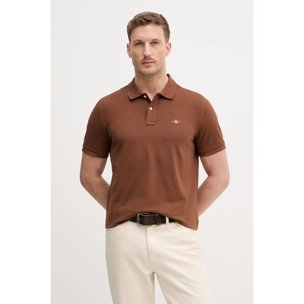 Bavlnené polo tričko Gant 66980584