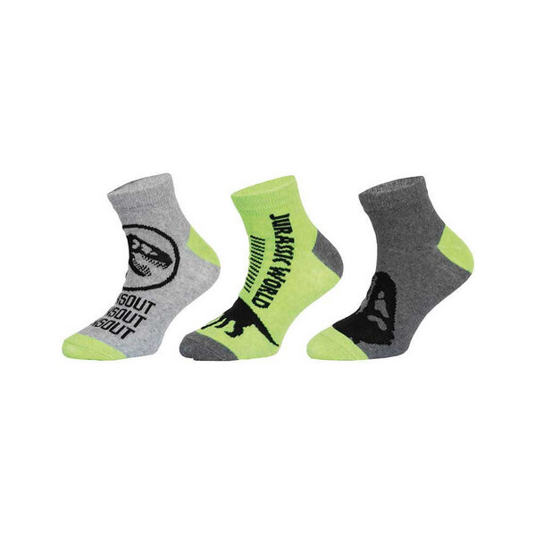 Trenýrkárna 3PACK detské ponožky Jurassic World viacfarebné (39266 66980129