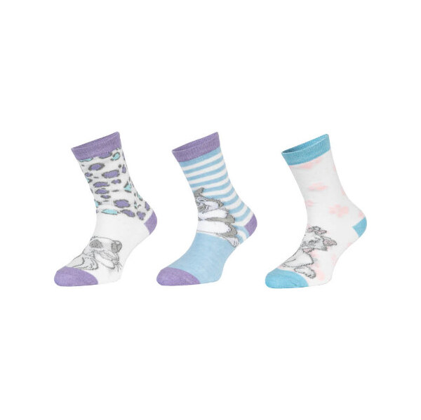 Trenýrkárna 3PACK detské ponožky Disney Animals viacfarebné (39132 66980120