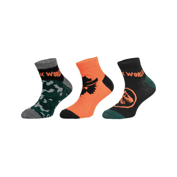 Trenýrkárna 3PACK detské ponožky Jurassic World viacfarebné (39266 66980127