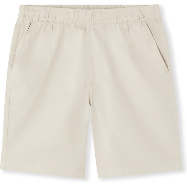 Celio béžové plátené kraťasy 66980279