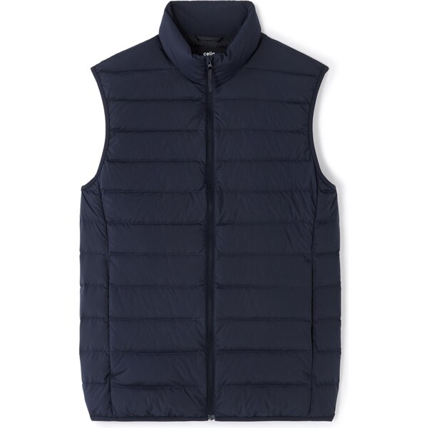 Tmavomodrá pánska vesta Celio 66980424