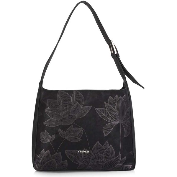 Dámska kabelka RIEKER C2555-154-KWT čierna W5 66981064