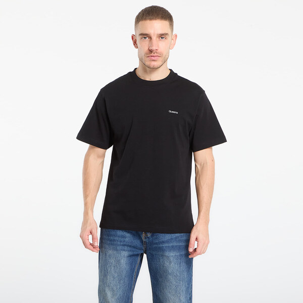 Tričko Queens Mens Esssential T-Shirt With Contrast Print 3-Pack Black 66981448