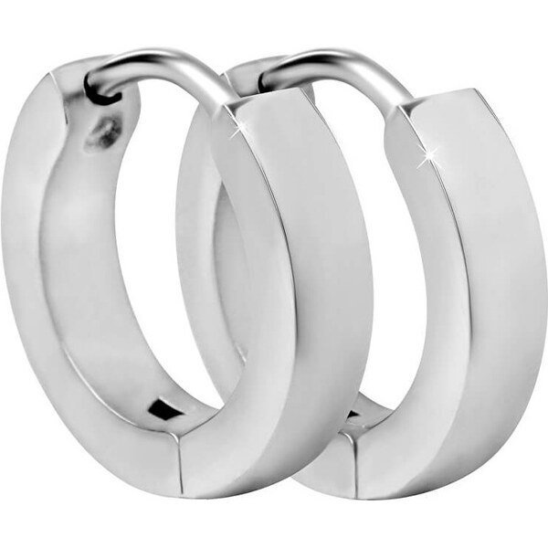 Troli Oceľové náušnice krúžky 66585081