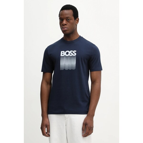 Bavlnené tričko BOSS Orange Te_Insignia 66982068