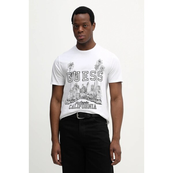 Bavlnené tričko Guess 66982076