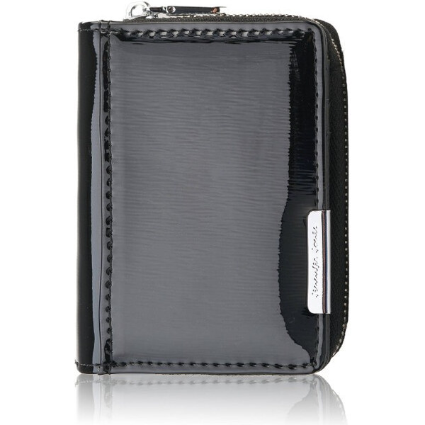 Jennifer Jones Dámska kožená peňaženka, lakovaná koža | čierná SP-18 66982496