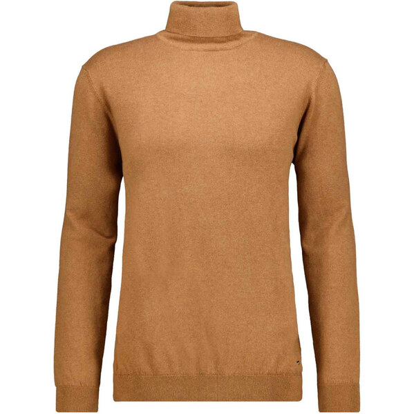 Pánsky horčicový bavlnený rolák s kašmírom RAGMAN 66982574