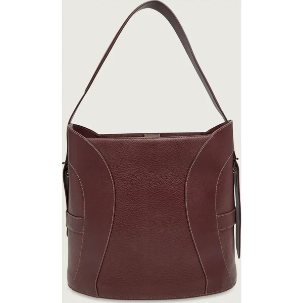 Aigner Kožená kabelka na rameno Deborah 66981399