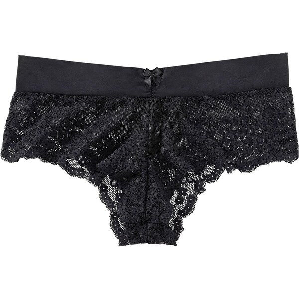 bonprix Bokové nohavičky z elegantnej čipky, farba čierna 44736227