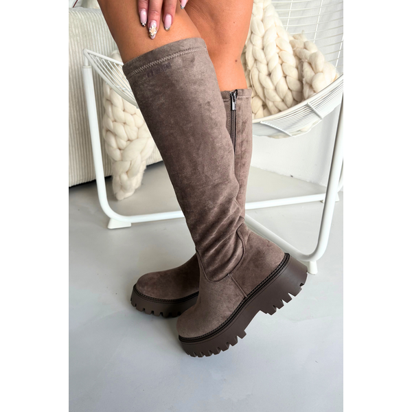 BIG STAR SHOES Dámske zateplené čižmy na platforme Big Star 66984238