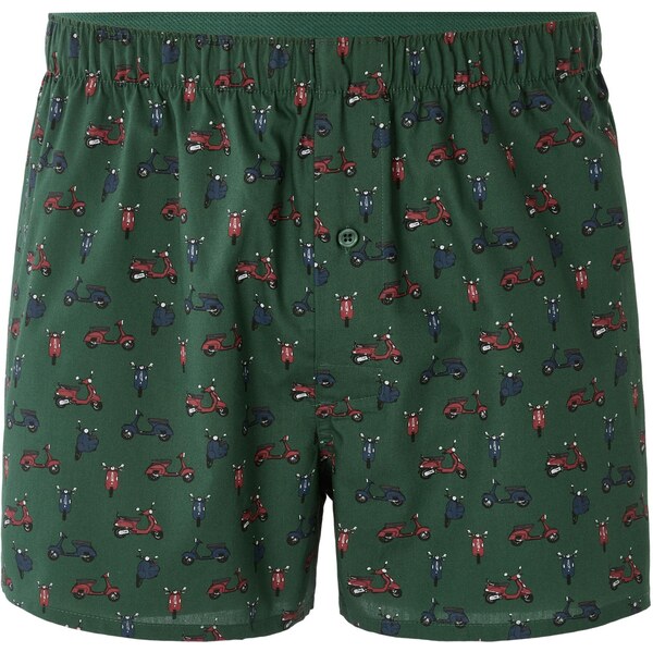 Celio Zelené boxerky s motívom skútrov 66984307