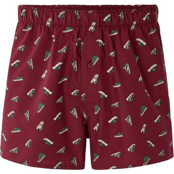 Celio červené šortky s potlačou 66984309