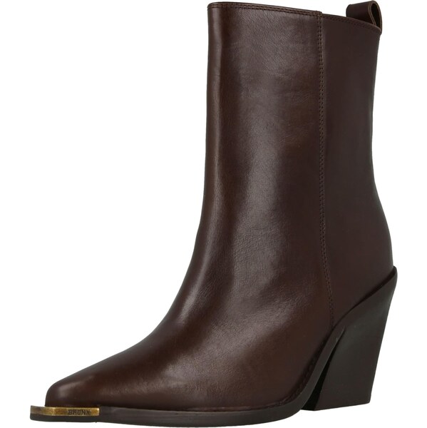 BRONX Členkové čižmy New-Kole tmavohnedá 66985337