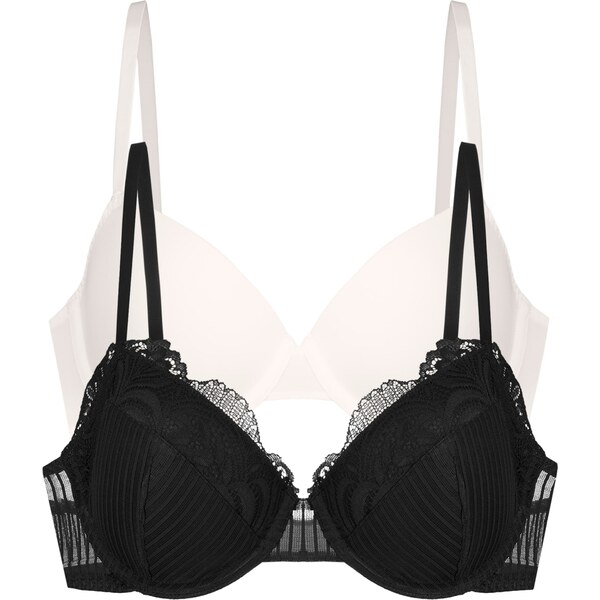 Dorina Podprsenka Emersyn čierna / biela 65394817