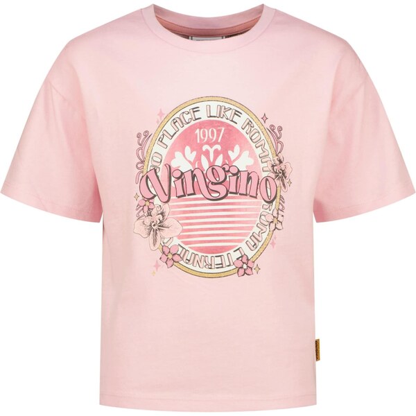 VINGINO Tričko Henrieka zlatá / rosé / čierna / biela 66985630