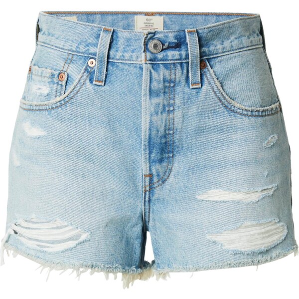 LEVIS Džínsy 501 modrá denim 66985668