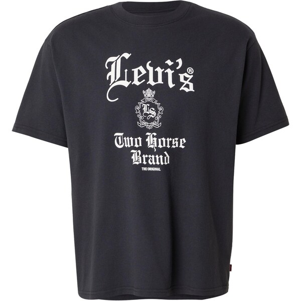 LEVIS Tričko čierna / biela 66985693