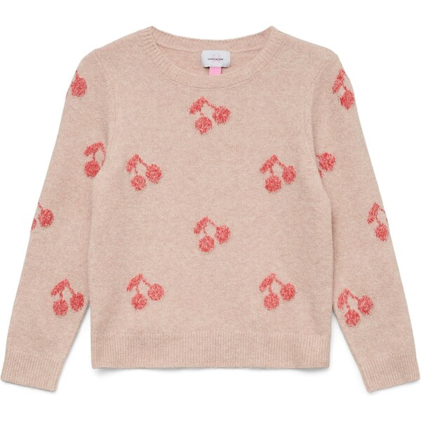 Vero Moda Girl Sveter VMDoffy ružová / ružová 67000066