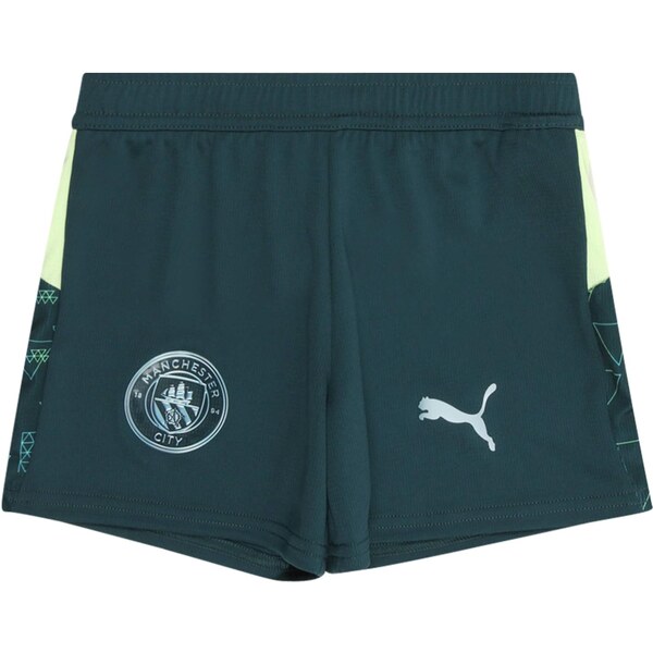 PUMA Športové nohavice Manchester City 25/26 svetlozelená / 66985779