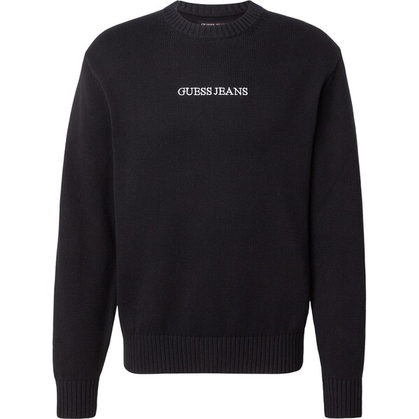GUESS JEANS Sveter čierna / biela 66985853