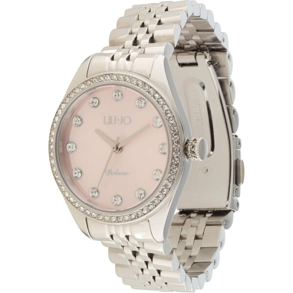 Liu Jo Analógové hodinky Deluxe rosé / strieborná / priehľadná 66985915