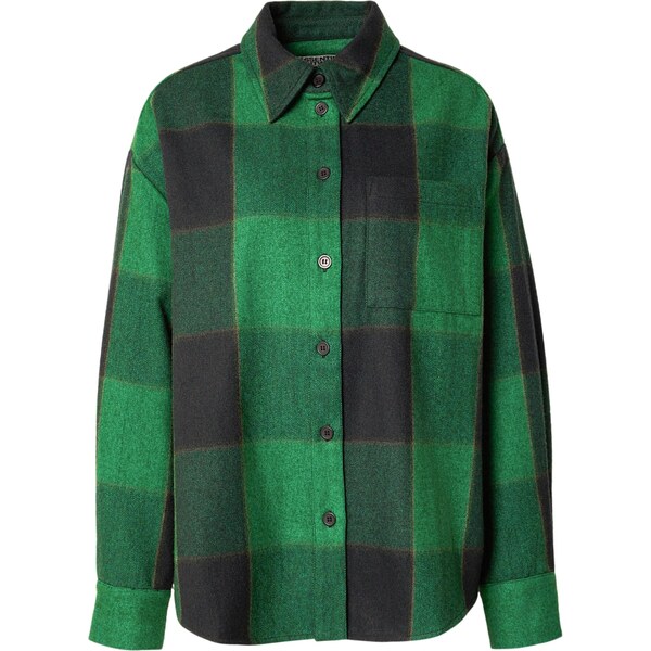 Essentiel Antwerp Blúzka Joy svetlohnedá / sivá melírovaná / čierna 66986008