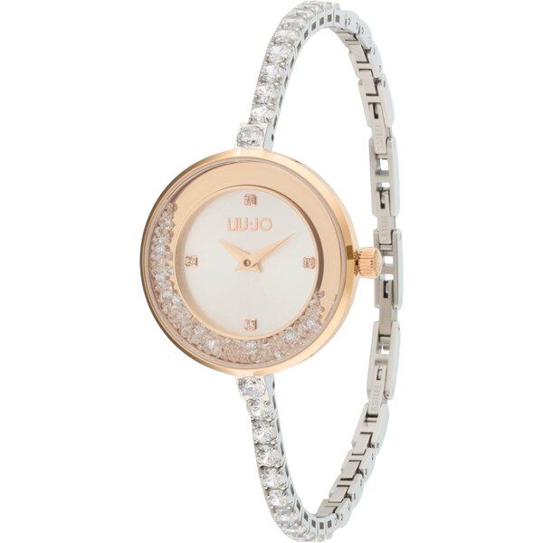 Liu Jo Analógové hodinky Dancing Gala zlatá / strieborná / biela 66986020