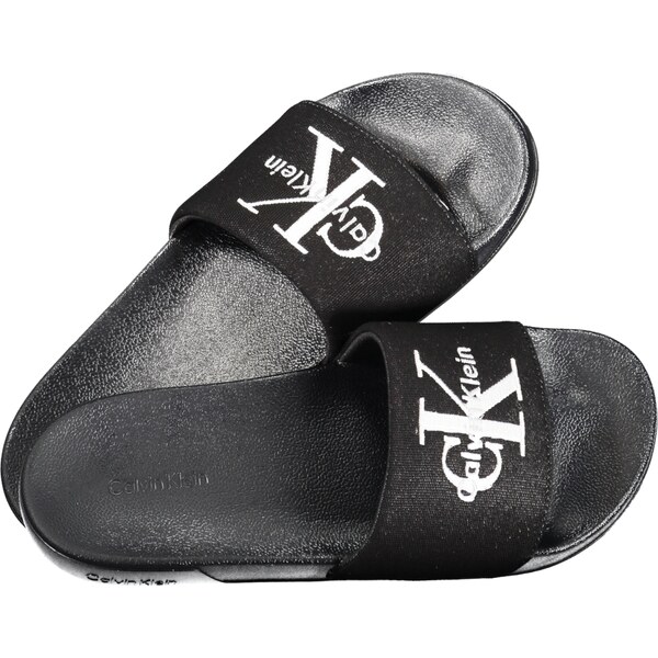 Pánske šľapky Calvin Klein čierne 66995747